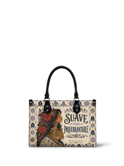 "Suave pero inquebrantable" ver.8 Small Leather Handbag