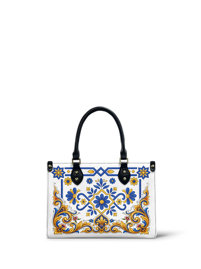 "TONATIUH" Small Leather Handbag