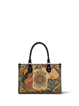 "Soy suficiente, tal y como soy" ver.5 Small Leather Handbag