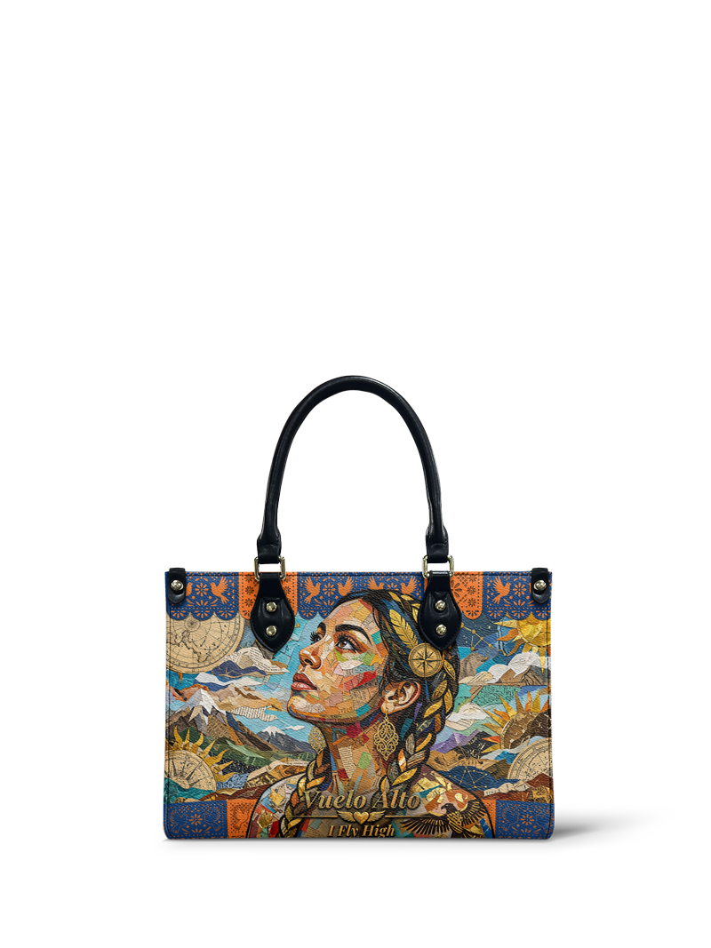 "Vuelo Alto" ver.4 Small Leather Handbag