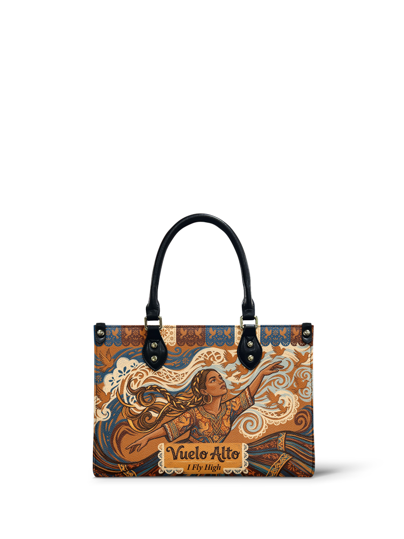 "Vuelo Alto" ver.3 Small Leather Handbag