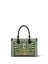 "Primero me pertenezco a mí" ver.4 Small Leather Handbag