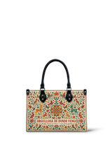 "Orgullosa de donde vengo" ver.2 Small Leather Handbag