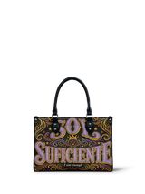 "Soy suficiente, tal y como soy" ver.2 Small Leather Handbag