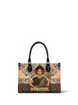 "Soy Fuerte" ver.3 Small Leather Handbag