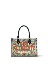 "Soy suficiente, tal y como soy" ver.1 Small Leather Handbag