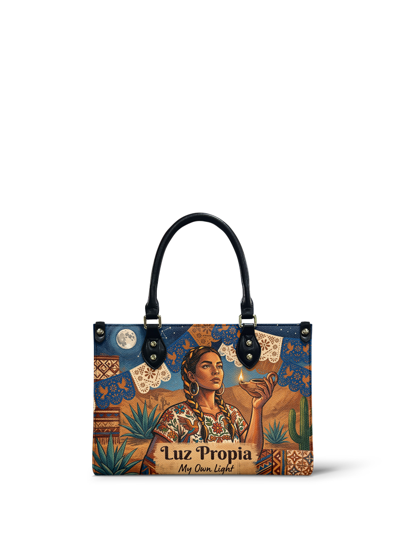 "Luz Propia" ver.1 Small Leather Handbag