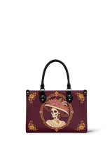"CALAVERA" Small Leather Handbag