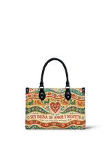 "Otomi Wild Embroidery" ver.1 Small Leather Handbag
