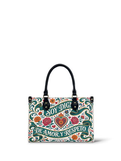 "Otomi Wild Embroidery" ver.3 Small Leather Handbag