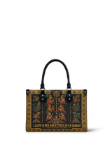 "Llevo a mis ancestros en la sangre" ver.2 Small Leather Handbag