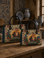 "Suave pero inquebrantable" ver.9 Leather Handbag