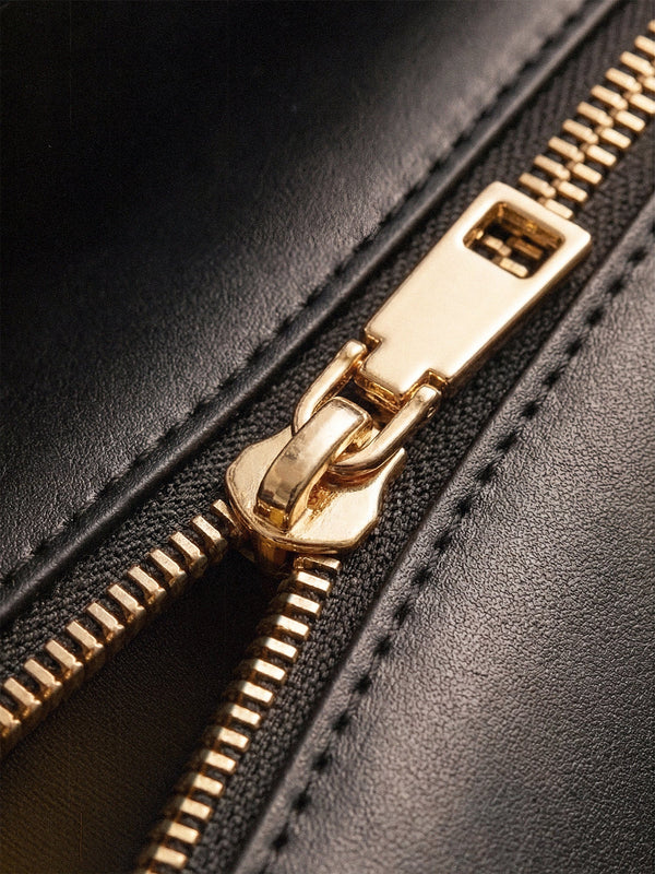The zip and the stitch
